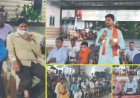 गुजरात के उप-चुनाव में जंगी बहुमत से विजयी सी. आर. पाटील का भव्य सन्मान