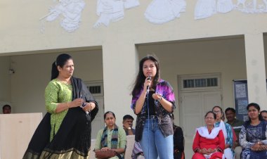 શ્રી કડવીબાઈ વીરાણી કન્યા વિદ્યાલયમાં કુમારી ખુશીનું કરાયું સન્માન