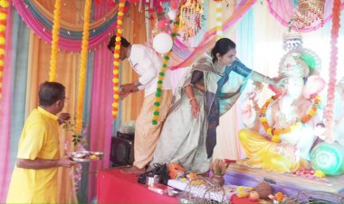 મલેકપુર ખાતે યુવક મંડળના સભ્યો દ્વારા મહિસાગર નદીમાં ગણેશ વિસર્જન કરાયું