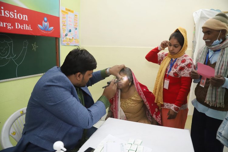 સાવન કૃપાલ રુહાની મિશન તરફથી 36 માં મફત આંખની તપાસ તથા મોતિયાબિંદ ઓપરેશન શિબિર