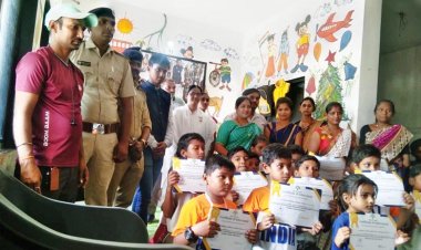 ફ્યુચર સાઈન કિડ્સ એકેડેમી સ્કૂલમાં પર્યાવરણને અનુલક્ષીને કાર્યક્રમ યોજાયો