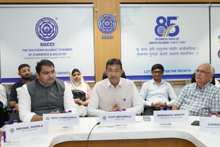 SGCCI દ્વારા HR Week અંતર્ગત Inspiring Excellence in Leadership and Workforce Dynamic વિષે સેશન યોજાયું